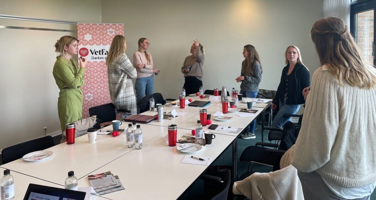 Deltagerne i VetFamilys talentprogram mødes på forskellige lokationer fire gange om året.