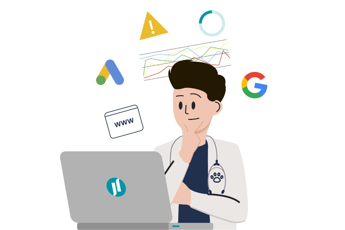 Få hjælp til Google Ads og SEO for din dyreklinik