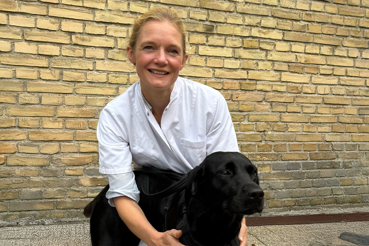 »Vi håber, at resultaterne på lang sigt vil føre til flere sunde hunde og færre tilfælde af hoftedysplasi,« siger Maja Arendt.